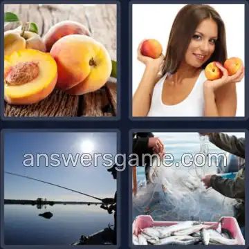 4 Images 1 Mot 5 lettres PECHE