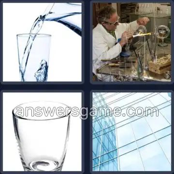 4 Images 1 Mot 5 lettres VERRE