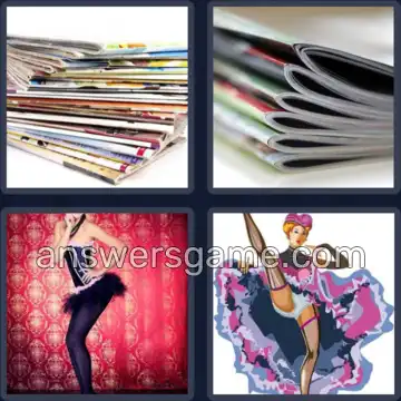 4 Images 1 Mot 5 lettres REVUE