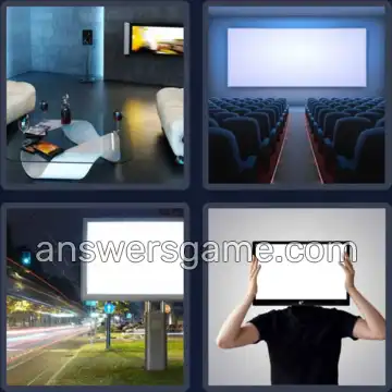 4 Images 1 Mot 5 lettres ECRAN