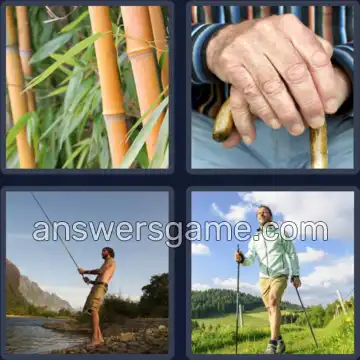 4 Images 1 Mot 5 lettres CANNE