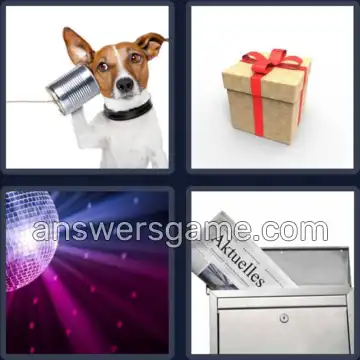 4 Images 1 Mot 5 lettres BOITE