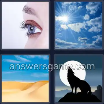 4 Images 1 Mot 5 lettres CLAIR