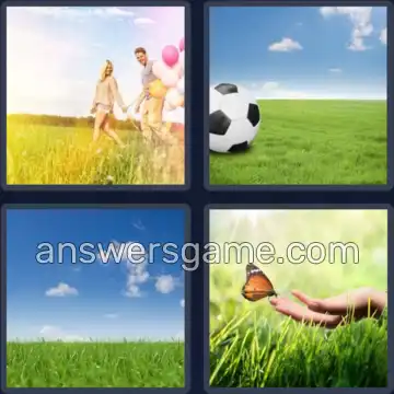 4 Images 1 Mot 5 lettres HERBE