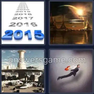 4 Images 1 Mot 5 lettres FUTUR