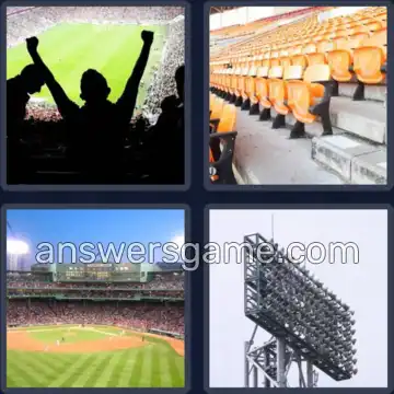 4 Images 1 Mot 5 lettres STADE