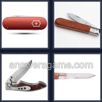 4 Images 1 Mot 5 lettres CANIF