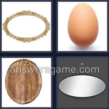 4 Images 1 Mot 5 lettres OVALE