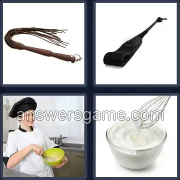 4 Images 1 Mot 5 lettres FOUET