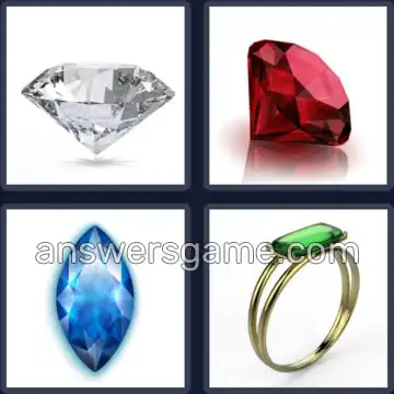 4 Images 1 Mot 5 lettres GEMME