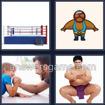 4 Images 1 Mot 5 lettres LUTTE