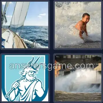 4 Images 1 Mot 5 lettres FLOTS