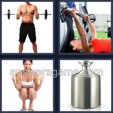 4 Images 1 Mot 5 lettres POIDS