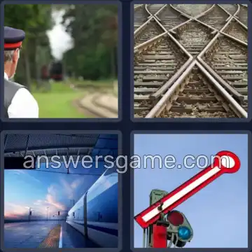 4 Images 1 Mot 5 lettres TRAIN