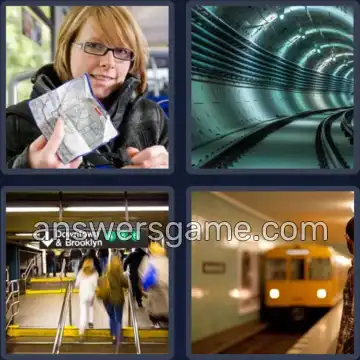 4 Images 1 Mot 5 lettres METRO