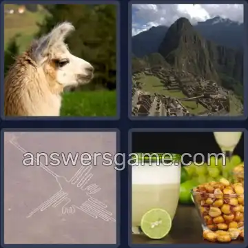 4 Images 1 Mot 5 lettres PEROU