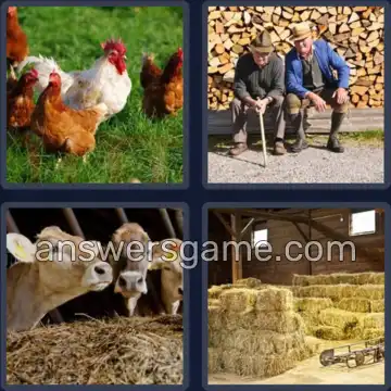 4 Images 1 Mot 5 lettres FERME