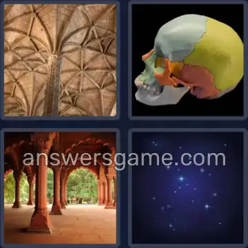 4 Images 1 Mot 5 lettres VOUTE