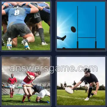 4 Images 1 Mot 5 lettres RUGBY