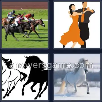 4 Images 1 Mot 5 lettres GALOP