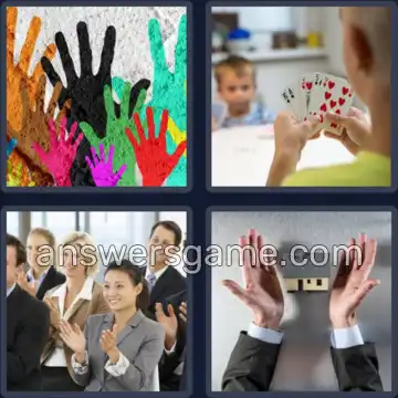 4 Images 1 Mot 5 lettres MAINS