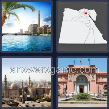 4 Images 1 Mot 5 lettres CAIRE