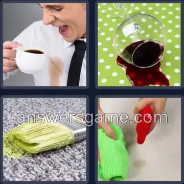 4 Images 1 Mot 5 lettres TACHE