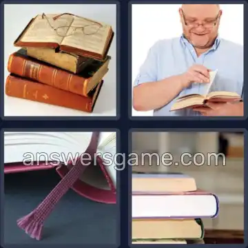 4 Images 1 Mot 5 lettres LIVRE