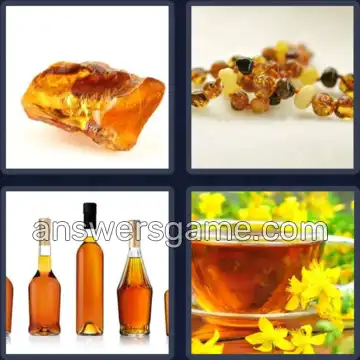 4 Images 1 Mot 5 lettres AMBRE