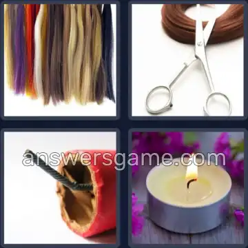 4 Images 1 Mot 5 lettres MECHE