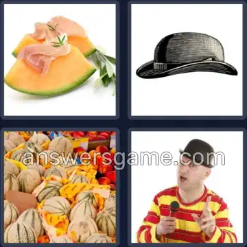 4 Images 1 Mot 5 lettres MELON