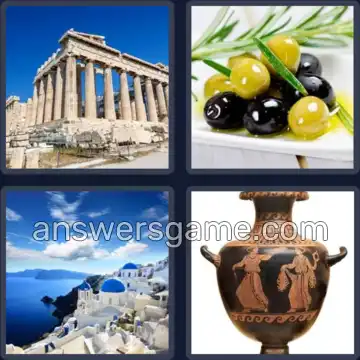 4 Images 1 Mot 5 lettres GRECE