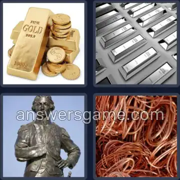 4 Images 1 Mot 5 lettres METAL