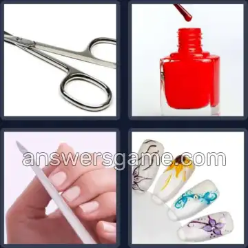 4 Images 1 Mot 5 lettres ONGLE
