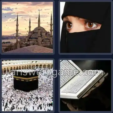 4 Images 1 Mot 5 lettres ISLAM