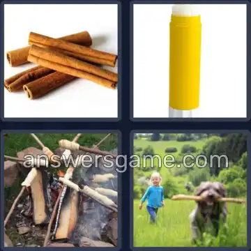 4 Images 1 Mot 5 lettres BATON