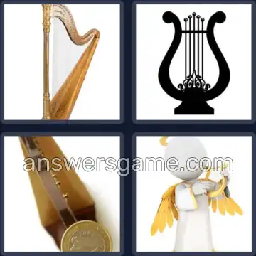 4 Images 1 Mot 5 lettres HARPE