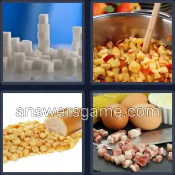 4 Images 1 Mot 5 lettres CUBES