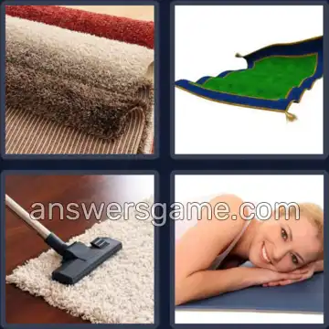 4 Images 1 Mot 5 lettres TAPIS