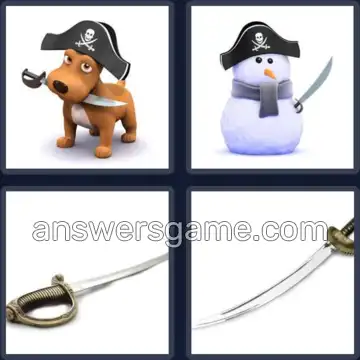 4 Images 1 Mot 5 lettres SABRE