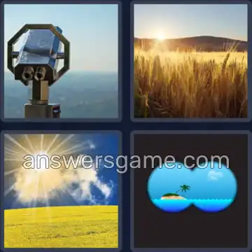 4 Images 1 Mot 5 lettres CHAMP