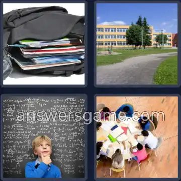 4 Images 1 Mot 5 lettres ECOLE