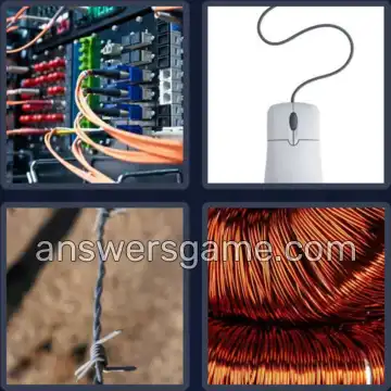 4 Images 1 Mot 5 lettres CABLE