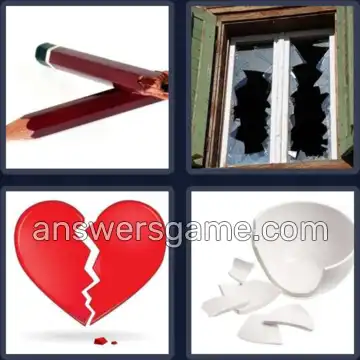 4 Images 1 Mot 5 lettres BRISE