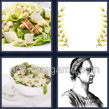 4 Images 1 Mot 5 lettres CESAR