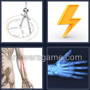 4 Images 1 Mot 5 lettres RAYON