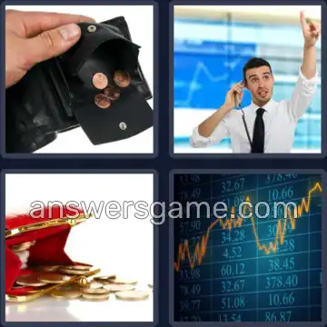 4 Images 1 Mot 6 lettres BOURSE
