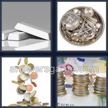 4 Images 1 Mot 6 lettres ARGENT