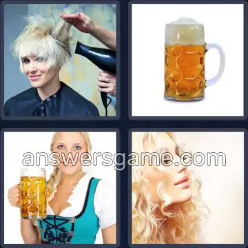 4 Images 1 Mot 6 lettres BLONDE