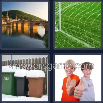 4 Images 1 Mot 6 lettres POTEAU